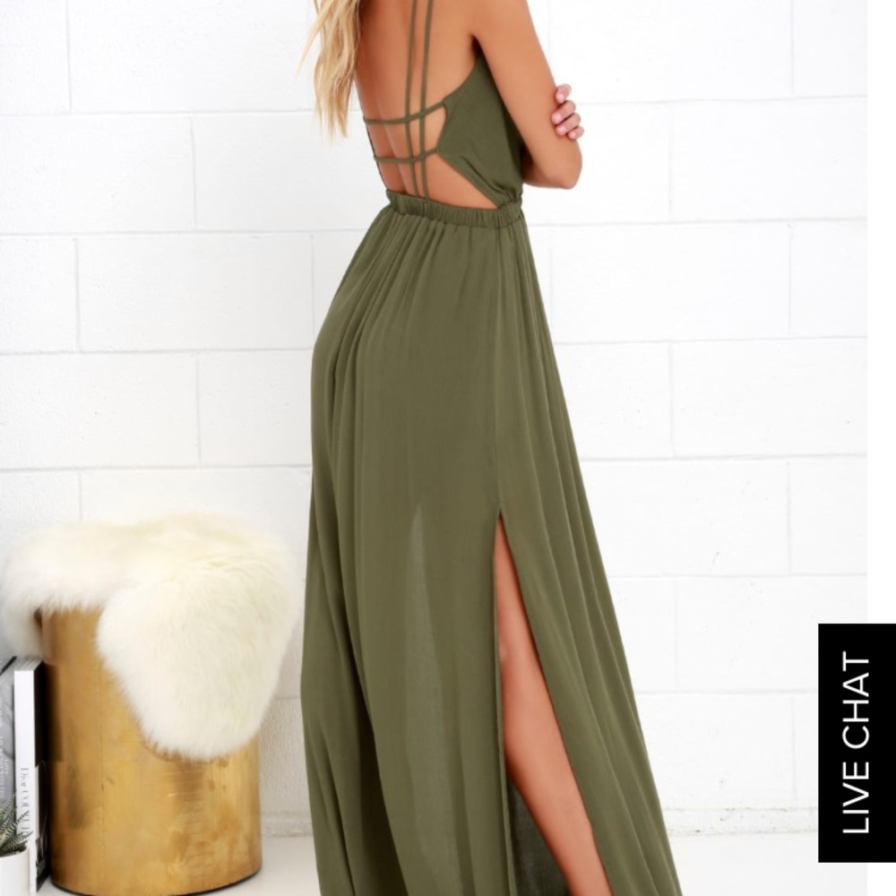 LuLus maxi dress